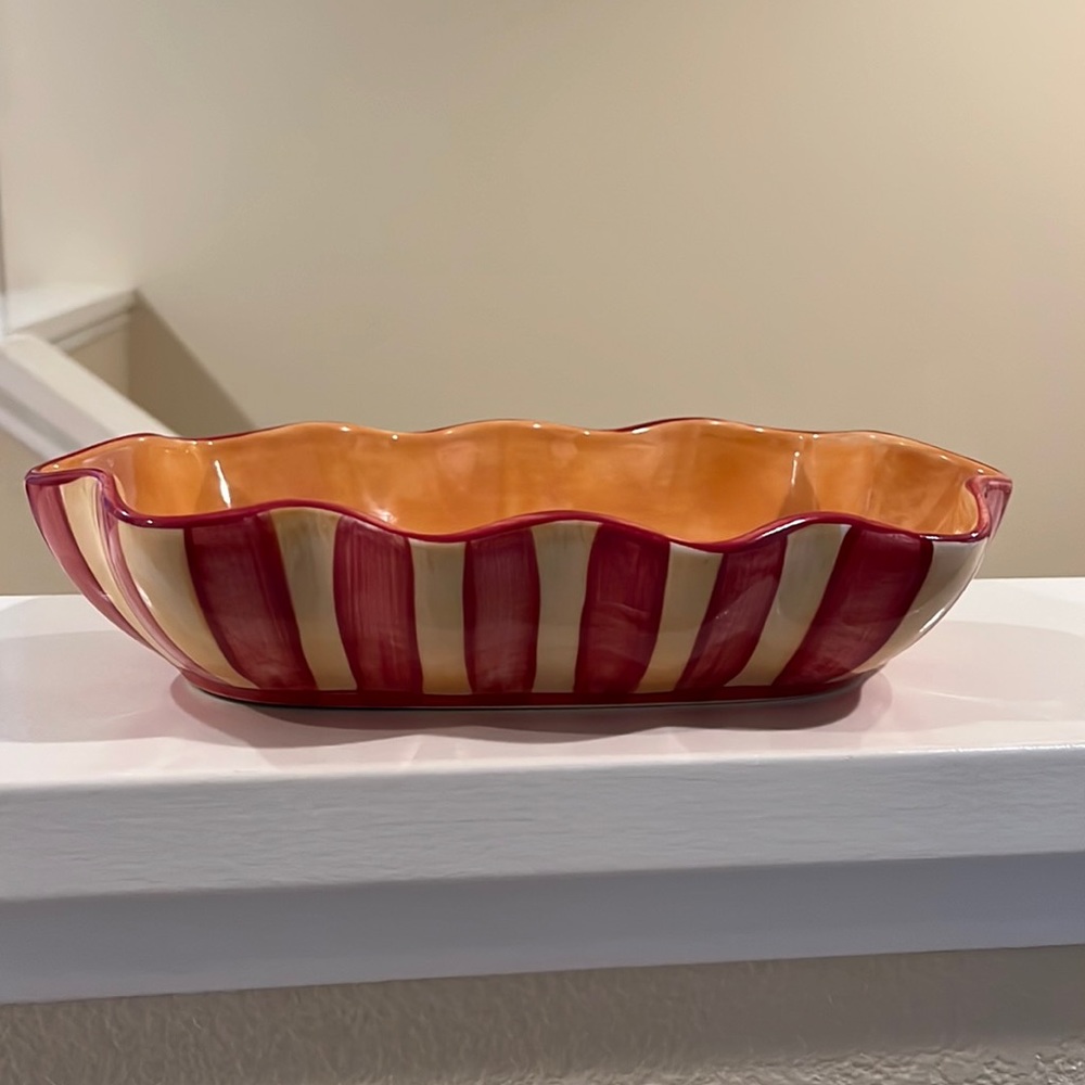 Southern Living at Home Ruffle Serving Bowl